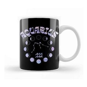Humuts Zodiac Sign Aquarius Kupa Bardak