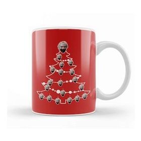 Humuts Zombie Christmas Tree Baubles Kupa Bardak