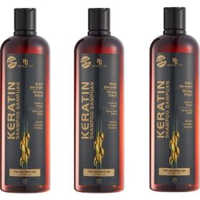 Hunca 3x700 gr Keratin Tüm Saç Tipleri İçin Şampuan
