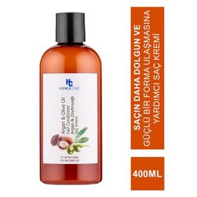 Hunca Care 400 ml Argan Zeytin Yağlı Saç Kremi