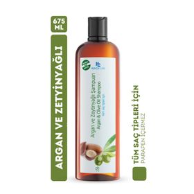 Hunca Care 675 ml Argan ve Zeytinyağlı Dökülme Karşıtı Besleyici Onarıcı Şampuan