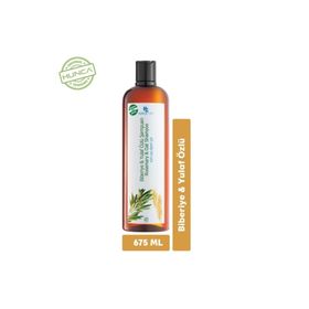 Hunca Care 675 ml Biberiye Yulaf Özlü Dökülme Karşıtı Hızlı Uzamaya Yardımcı Şampuan