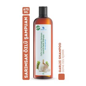 Hunca Care 675 ml Defne ve Sarımsaklı Saç Dökülmesine Karşı Yardımcı Şampuan