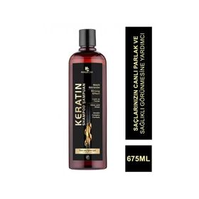 Hunca Care 675 ml Keratin Özlü Canlı ve Parlak Saçlar Şampuan