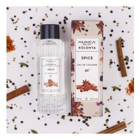 Hunca Spice Cam Şişe 250 ml Kolonya