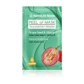 Huncalife 10 ml Üzüm Çekirdeği & E Vitamin Needs Soyulabilen Maske