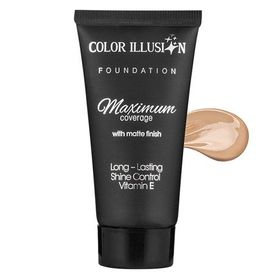 Huncalife Color Illusion 30 ml Naturel Uzun Süre Kalıcı Mat Fondöten