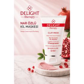 Huncalife Delight Therapy Nar Özlü 50 ml Kil Maskesi