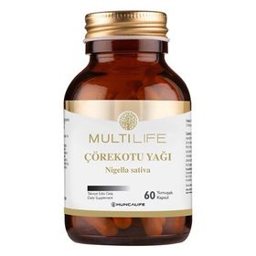 Huncalife Multilife Çörek Otu Yağı 60 Kapsül