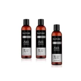 Huncalife Nature Siyah Sarımsaklı 3x350 ML Şampuan