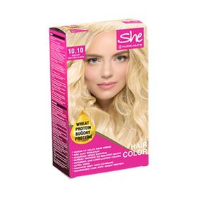 Huncalife She Natural Color 10.10 Açık Sarı Saç Boyası