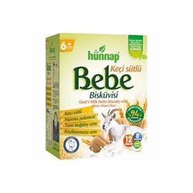 Hünnap 400 gr Keçi Sütlü Bebe Bisküvisi