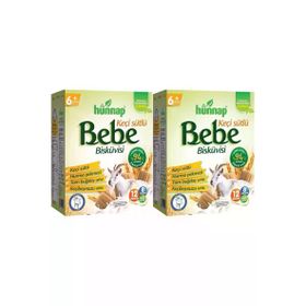 Hünnap 400 gr Keçi Sütlü Bebe Bisküvisi