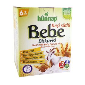 Hünnap 400 gram Keçi Sütlü ve Vitaminli Bebe Bisküvisi
