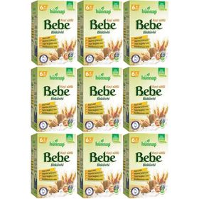 Hünnap 6+ Ay 9x400 gr Keçi Sütlü Bebek Bisküvisi