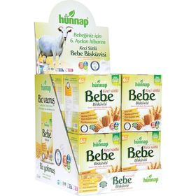 Hünnap Keçi Sütlü 12 Adet Bebek Bisküvisi