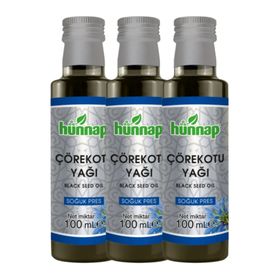 Hünnap Soğuk Pres 100 ml Çörek Otu Yağı