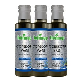 Hünnap Soğuk Pres 100 ml Çörek Otu Yağı