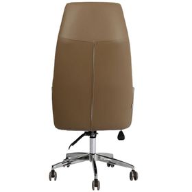 Hunt Mobilya Vaga Kahverengi Deri Ofis Makam Koltuğu