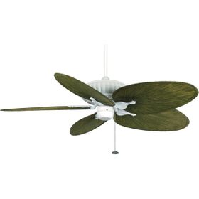 Hunter Belleria Mat Beyaz 132 cm Dış Mekan Tavan Vantilatör