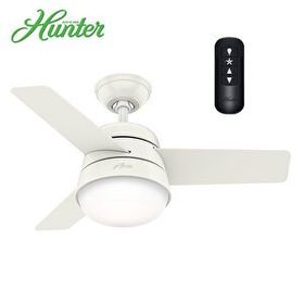 Hunter Fan Finley Taze Beyaz 92 cm Aydınlatmalı Uzaktan Kumandalı Tavan Vantilatörü