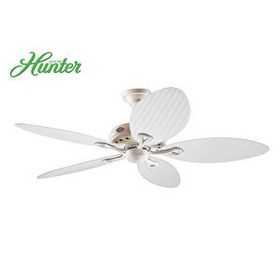 Hunter Fan Savoy Beyaz 137 cm Beyaz Plastik Kanatlı Tavan Vantilatörü
