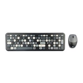 Hunter Gray XT Retro Kablosuz Klavye Mouse Seti