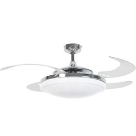 Hunter Pasificfanaway Evo 2 Endure Krom 121 cm Aydınlatmalı Tavan Vantilatörü