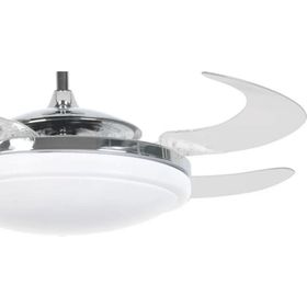 Hunter Pasificfanaway Evo 2 Endure Krom 121 cm Aydınlatmalı Tavan Vantilatörü