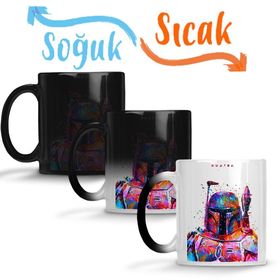 Hunter Star Wars Sihirli Porselen Kupa
