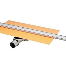 Hüppe Virtuoso 100 cm Mat 48 lt Yandan Sifon Duş Kanalı