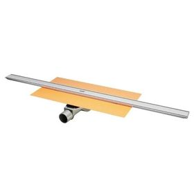 Hüppe Virtuoso 80 cm Mat 48 lt Yandan Sifon Duş Kanalı