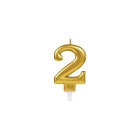 Huramarketing 2 Rakam Gold Renk Mum