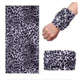Huramarketing Açık Renk Leopar Baf Bandana Maske
