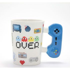 Huramarketing ALK1101 Game Over Porselen Kupa Bardak