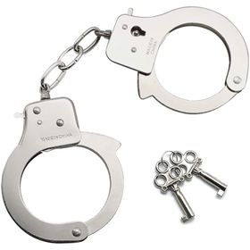 Huramarketing Anahtarlı Oyuncak Metal Polis Kelepçesi