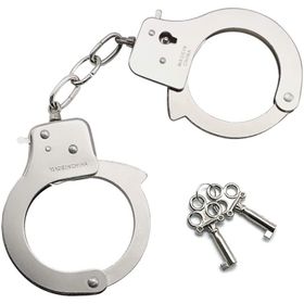 Huramarketing Anahtarlı Oyuncak Metal Polis Kelepçesi