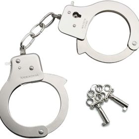 Huramarketing Anahtarlı Oyuncak Metal Polis Kelepçesi