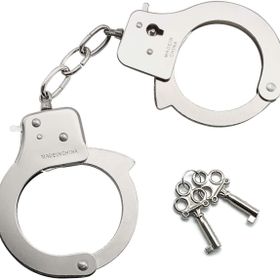 Huramarketing Anahtarlı Oyuncak Metal Polis Kelepçesi
