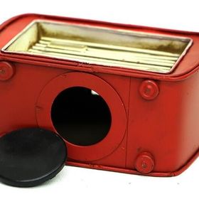 Huramarketing Dekoratif Metal Radyo Kumbara Vintage Ev Ofis Hediyelik