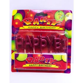 Huramarketing Fuşya Renk Happy Birthday Mum