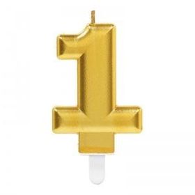 Huramarketing Gold Renk 1 Rakam Mum