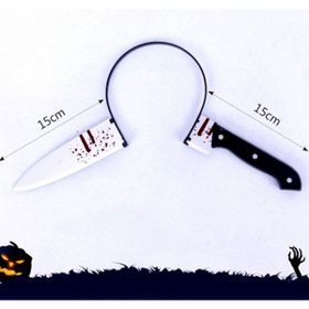 Huramarketing Kafaya Saplanmış Şaka Bıçağı Taç