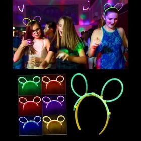 Huramarketing Karışık Renk 12 Adet Glow Stick Taç Fosforlu Taç