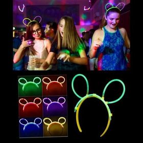Huramarketing Karışık Renk 12 Adet Glow Stick Taç Fosforlu Taç