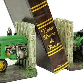 Huramarketing Kitap Stoper Traktör Yeşil Dekoratif Hediyelik