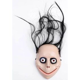 Huramarketing Korkunç Ürpertici Uzun Saçlı 24x16 cm Momo Maskesi