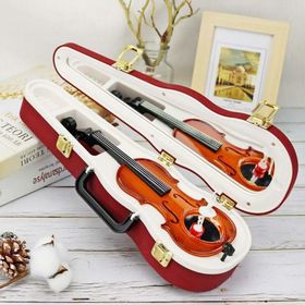 Huramarketing Kurmalı Gitar Müzik Kutusu Dekoratif Hediyelik