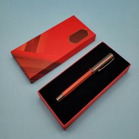 Huramarketing Kutulu Bordo Roller Kalem Dekoratif Hediyelik