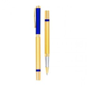 Huramarketing Lacivert Roller Metal Kalem Dekoratif Hediyelik